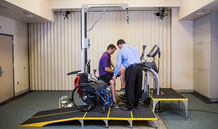 Gimnasio de rehabilitación musculoesquelética